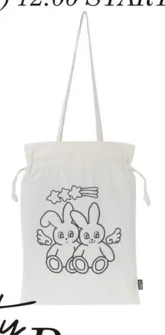 Candy Stripper TWINS BUNNYS トートバッグ ノベルティのサムネイル