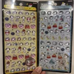 ボンボンドロップシールミニPEANUTS スヌーピー シール 2シートセット