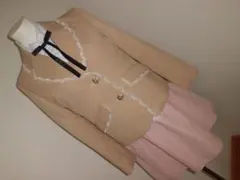 美品 160女子卒服 リズリサドールバンビーナ 卒業式スーツ セレモニースーツ