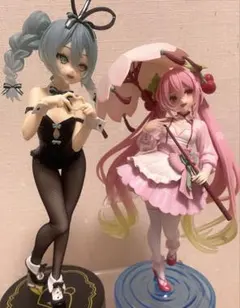 初音ミク　フィギュア　桜ミク　バニー