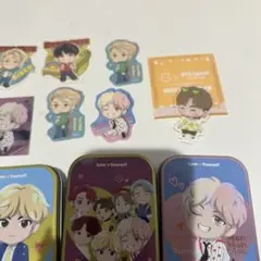 BTS タイニータン　インザソム　缶　ステッカー　アクスタ