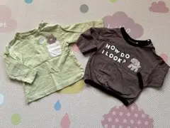 【70-80cm】西松屋 長袖トップス ロンT まとめ売り 綿100%