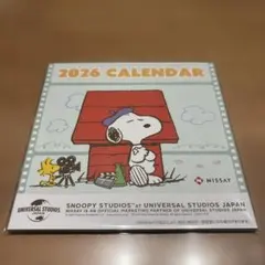 2026年 スヌーピー 卓上カレンダー　ニッセイ