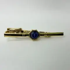 Yves Saint Laurent YSLネクタイピン ゴールド ロゴパープルのサムネイル