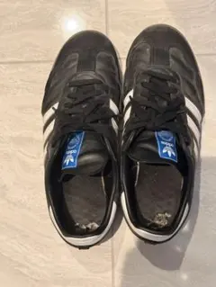【中古】adidas Samba ブラック ホワイト スニーカー