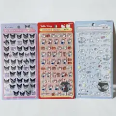 【正規品】 ボンボンドロップシール mini ハローキティ シナモロール クロミ