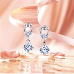 【新品未使用♪】最高級ジルコニア 金属アレルギー対応 ピアス 18