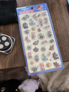 ズートピア 3Dシール 2枚セット ディズニー 新品