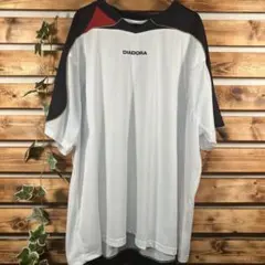 DIADORA ディアドラ サッカーシャツ ビッグサイズ Tシャツ 6L 良品のサムネイル