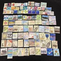 日本の切手コレクション 使用済み 70枚 - メルカリ
