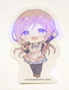 学園アイドルマスター　姫崎莉波　アニメイトカフェ　ステッカー