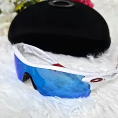 オークリー レーダーロックパス サングラス OAKLEY 白 青 赤のサムネイル