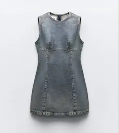 ZARA TRFデニムワンピース