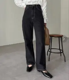 【CAPRICIEUX LE'MAGE 】13ozハイウエストストレートデニムのサムネイル