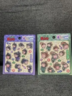 新品未使用　忍たま乱太郎チェリジェムステッカー久々知兵助・善法寺伊作2枚セット