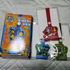 パウ・パトロール　ぷにぷにキーホルダー　マーシャル　ロッキー　レックス　食玩