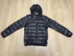 ユニクロ プレミアムダウン ウルトラライトダウンジャケット Mダークブラウン