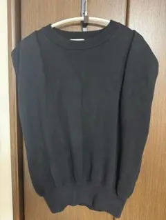 HAUNT ノースリーブニット ブラック Fサイズ