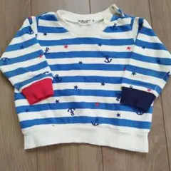 Hot Biscuits mikihouse　トレーナー 80