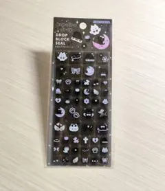 ✨正規品✨　ドロップブロックシール　タイルシール　くろいろ