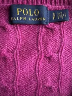 Polo Ralph Lauren ピンク カシミヤ混　セーター S