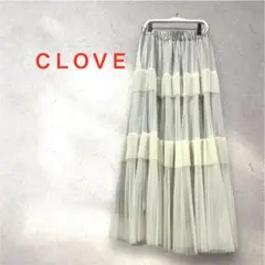 ＣＬＯＶＥ ヤマダヤ チュールプリーツリバーシブルスカート