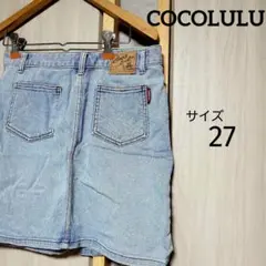 最終価格【Y2K】　COCOLULU　ココルル　デニム　ミニスカート　平成ギャルのサムネイル