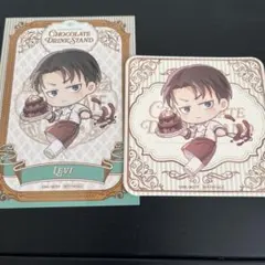 進撃の巨人 きゃらドリ リヴァイ ブロマイド コースター