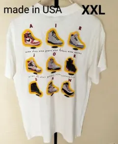 90sデッド NIKE、 AIR JORDAN シルバー タグ Tシャツ