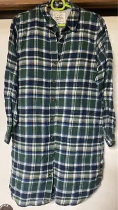 HEART MARKET チェック柄ロングシャツ