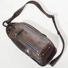 キーファーノイ Kiefer neu ボディーバッグ ショルダーバッグ 本革