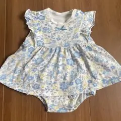 ベビー服 ワンピース ロンパース 花柄 80cmのサムネイル