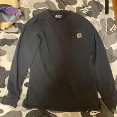 Carhartt 黒 ロングスリーブTシャツ S ルーズフィット