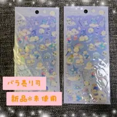 【正規品】enaga syrup シマエナガ キラキラステッカーシート 2点