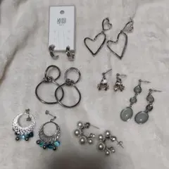 ピアス シルバー セット 7点 lattice