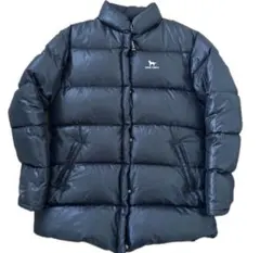 DOG DEPT ブラック ダウンジャケット ロング丈