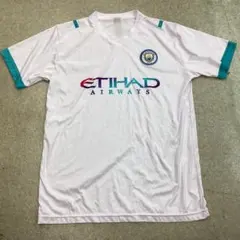 SC351 マンチェスター・シティ ホワイトシャツ ETIHAD AIRWAYS