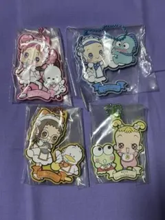 ラバスト4個セット　おジャ魔女どれみ　サンリオコラボ