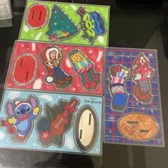 ディズニー　クリスマス ダイソー アクリルスタンド 4個セットのサムネイル