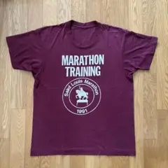 90s ヴィンテージ Tシャツ バーガンディ