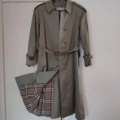 バーバリー ロングステンカラーコートレディース 美品