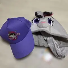 ディズニー ズートピア2 ジュディ ぴょっこり帽子 ファンキャップ 仮装　帽子
