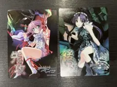 先攻後攻マーカー　2枚セット　ホロ仕様プロモ　リセ　Lycee デモンベイン