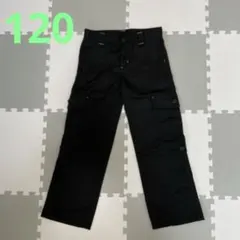 【美品】COMME CA ISM 2way 長ズボン カーゴパンツ／120黒