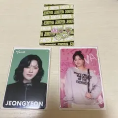TWICE ジョンヨン オフラインくじ トレカ 2点セット