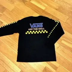 VANS OFF THE WALL vans チェッカー柄ブラック M 美品のサムネイル