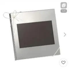 WEDGWOODウェッジウッド　ヴェラウォン　フォトフレーム　シルバー　結婚祝