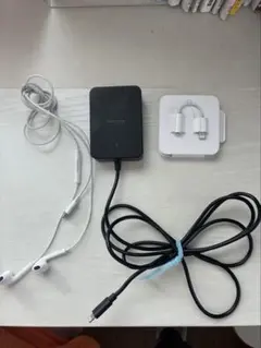 Apple Lightningイヤフォンと充電器セット　iPhone14以前対応