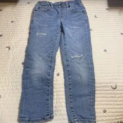 ユニクロ　ダメージデニム　110センチ