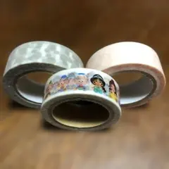 ディズニー マスキングテープ 3個セット